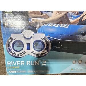 Intex River Run II 2 Person Water Tube Float with Cooler - 58837EP (ST)